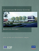 brochure for Crossroads Business Centre in Ontario, Canada