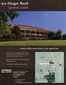 brochure for 915 Harger Rd., Oak Brook, Illinois