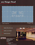 brochure for 915 Harger Rd., Oak Brook, Illinois