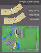 page 3 of brochure for One Riverwood Place, a class A office building in Pewaukee, WI