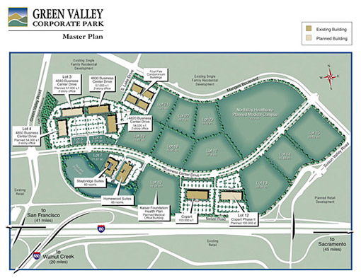 Green Valley Corporate Park Plan, California