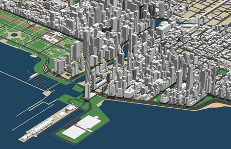 Aerial Photo of Streeterville