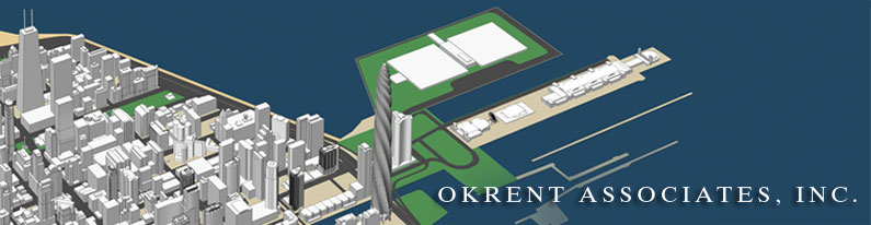 3d model of the city of Chicago created by Okrent Associates3d model of the city of Chicago created by Okrent Associates