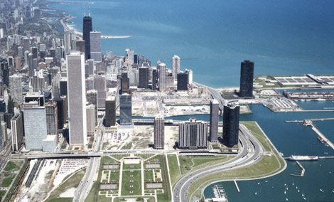 Aerial Photo of Streeterville