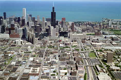 Aerial Photo of Streeterville